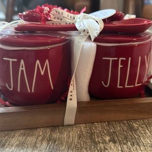 Rae Dunn jam & jelly set